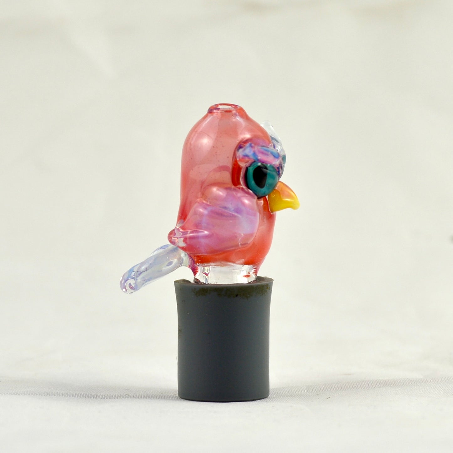 Owl Pivot Top (pink)