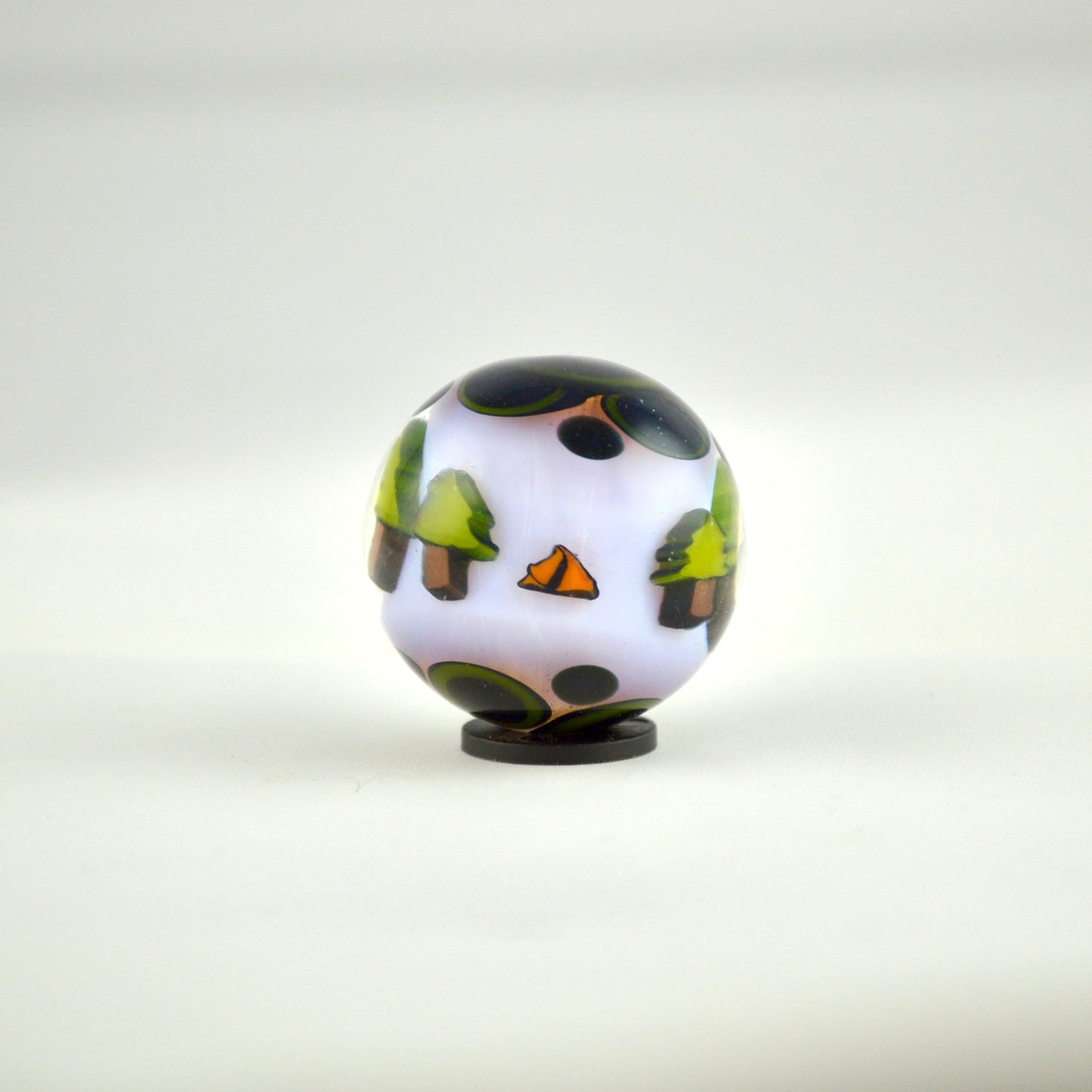 Marble (tree, owl, tent)