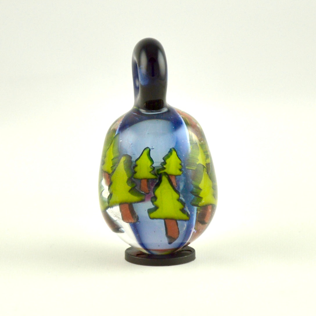 Forest pendant #1