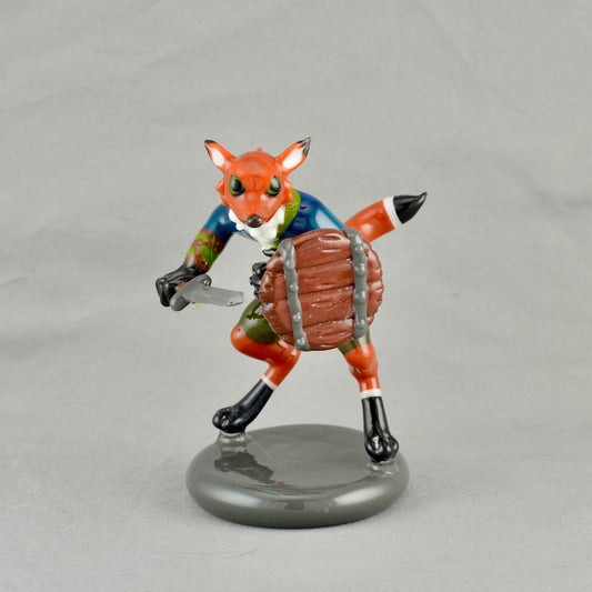 Fox ( short sword and wooden shield)