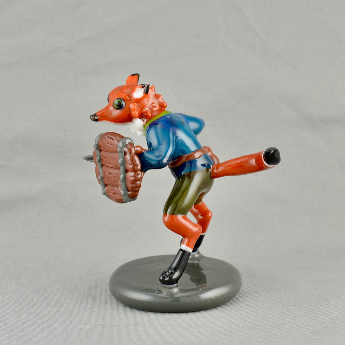 Fox ( short sword and wooden shield)